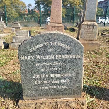 HENDERSON Mary Wilson -1949