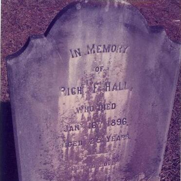 HALL Rich. F. -1896