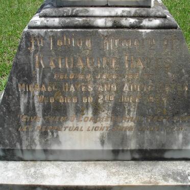 HAYES Catharine -1934