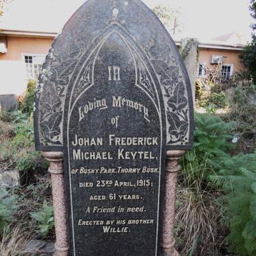 KEYTEL Johan Frederick Michael -1915