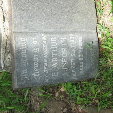 LINFORTH E. Arthur -1933