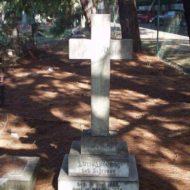 LUDEWIG Luise nee SCHROENN 1883-1970