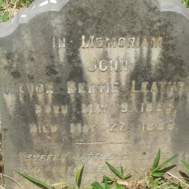 LEATHERN John Victor Bertie 1888-1889