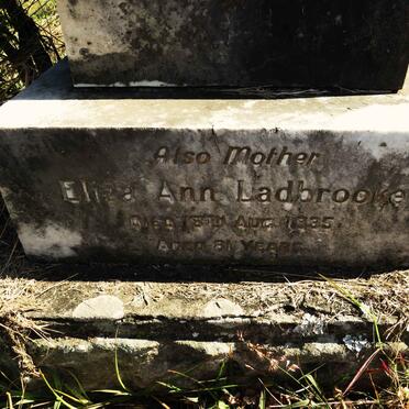 LADBROOKE Robert James & Eliza Ann -1935 :: LADBROOKE Violet Jessie :: LADBROOKE William Arthur _2