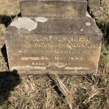 LAWRANCE Eliza -1882