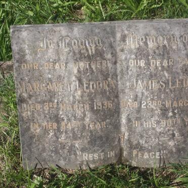 LEDDRA James -1940 &amp; Margaret -1936