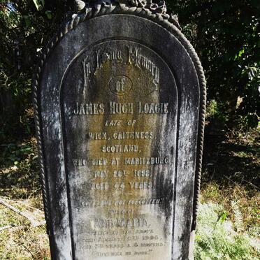 LOAGIE James Hugh -1892 & Ann Maria -1906