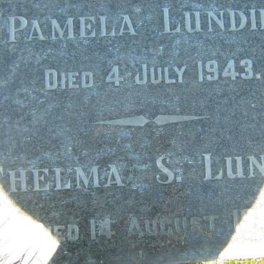 LUNDIE Pamela -1943 :: LUNDIE Thelma S. 19??