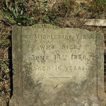 LEACH George A. -1880