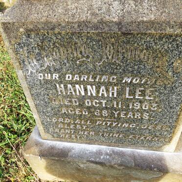LEE Hannah -1903 