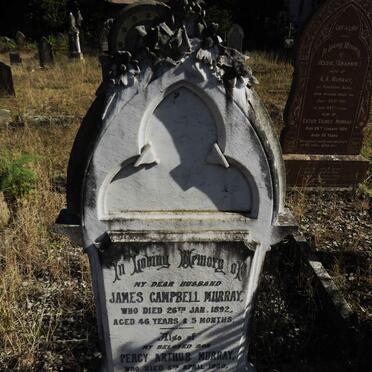 MURRAY James Campbell -1892 :: MURRAY Percy Arthur -1900