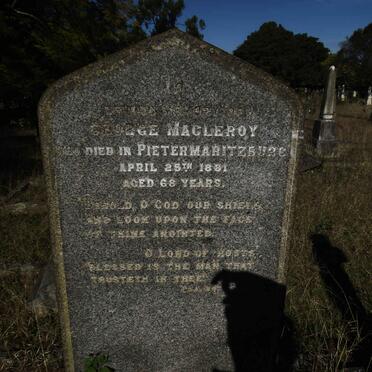 MACLEROY George -1881