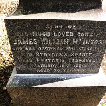 MCINTOSH James William -1886