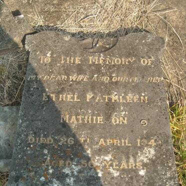 MATHIESON Ethel Kathleen - 194?
