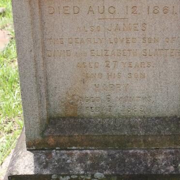 SLATTER James :: SLATTER Harry -1882