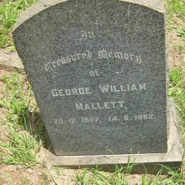 MALLETT George William 1907-1962