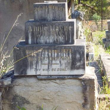 MAYNE Annie 1873-1920