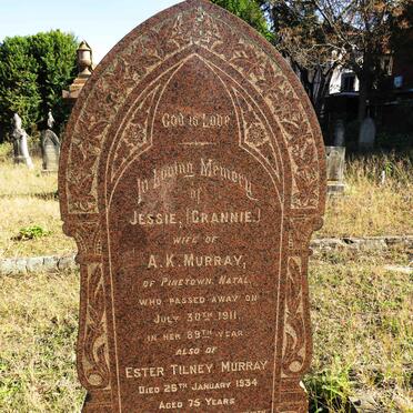 MURRAY Jessie -1911 :: MURRAY Ester Tilney -1934