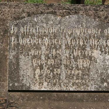 MEYER Florence Alice Ventry -1930