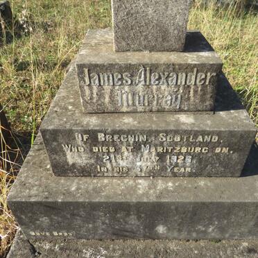 MURRAY James Alexander -1925