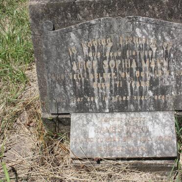 MANN James -1945 &amp; Alice Sophia -1929