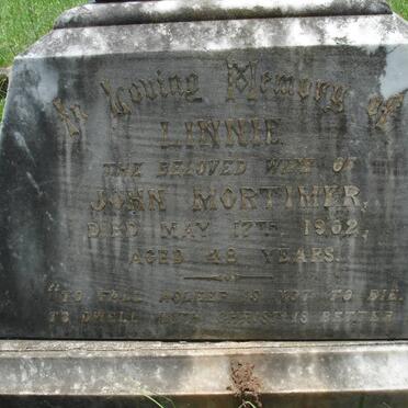 MORTIMER Linnie -1902