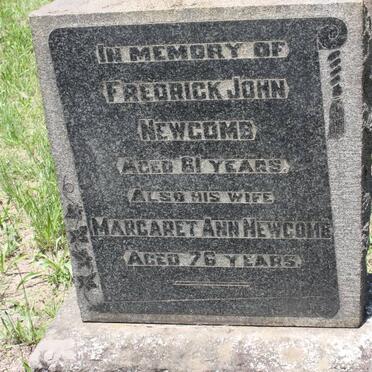 NEWCOMB Fredrick John &amp; Margaret Ann