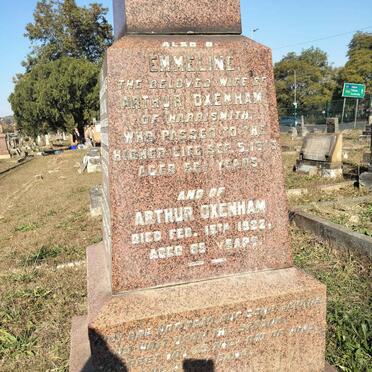 OXENHAM Arthur -1922 & Emmeline -1913