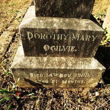 OGILVIE Dorothy Mary -1903