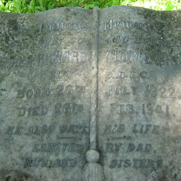 PRIOR Richard George 1922-1941