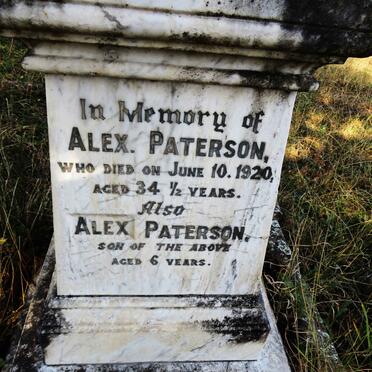 PATERSON Alex -1920 :: PATERSON Alex :: PATERSON John -1904 :: PATERSON Christina -1912 :: PATERSON Alexander -1938 _2