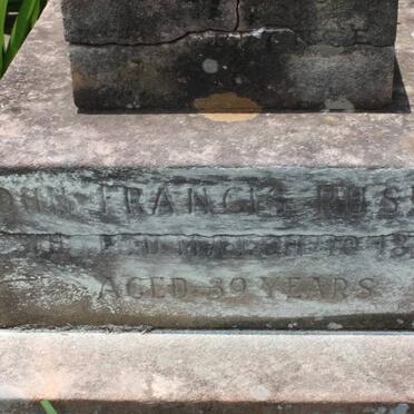 RUSSOM John Francis -188?