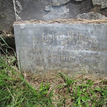 SYMES Maud Hermina -1918