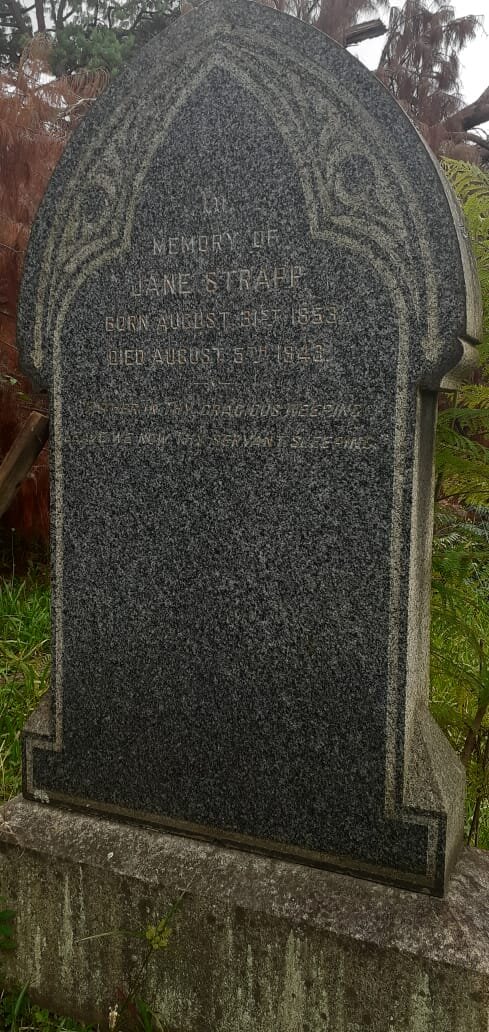 STRAPP Jane 1853-1943