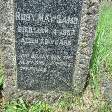 SAMS Ruby May -1957