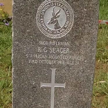 SEAGER Ronald George -1918 _2