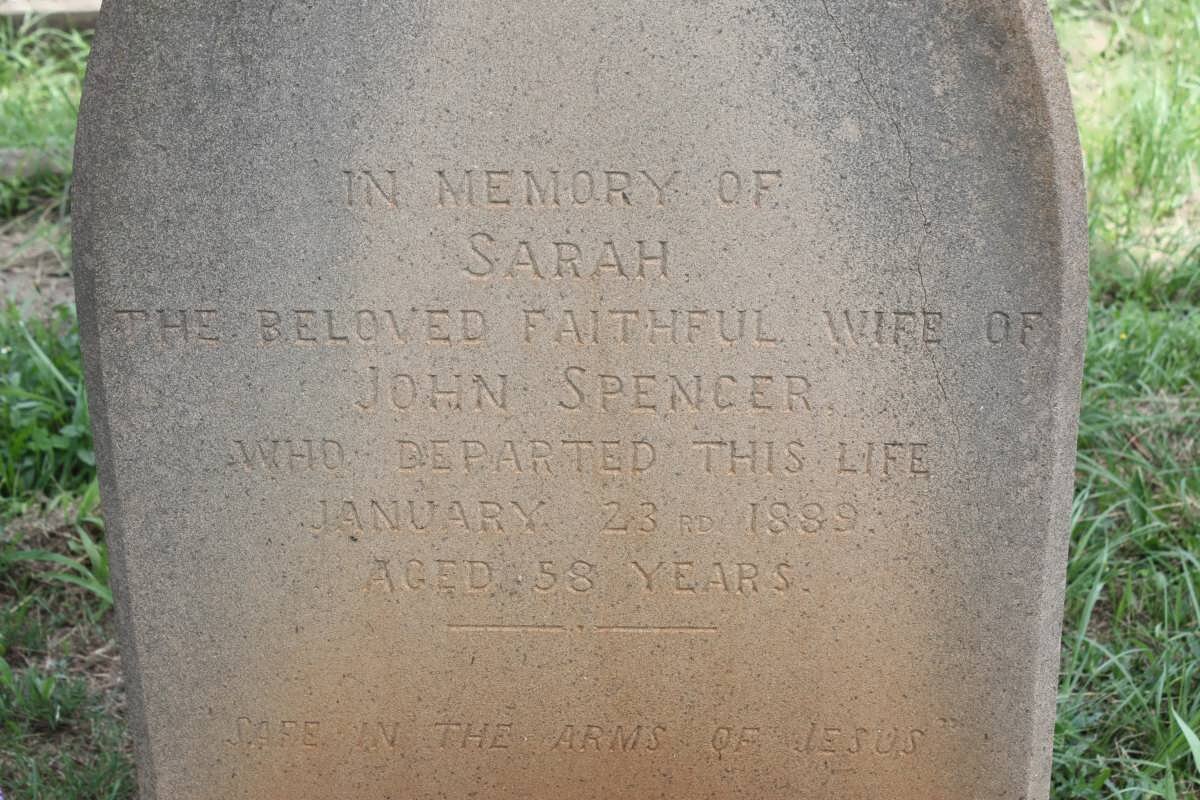 SPENCER Sarah -1889