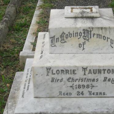 TAUNTON Florrie -1898