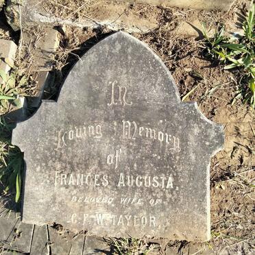 TAYLOR Cecil Frank William 1872-1932 & Frances Augusta -1913 _1