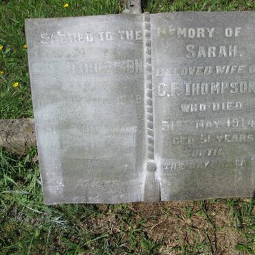 THOMPSON C.F. -1948 &amp; Sarah -1914