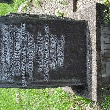 TOOTH Edwin -1939 &amp; Caroline -1934