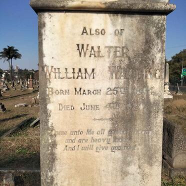 WATLING Walter William 1854-1920