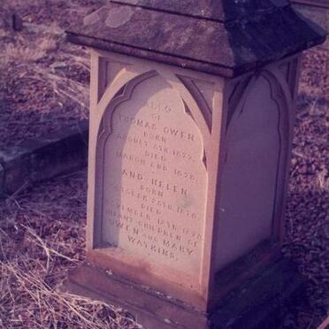 WATKINS Thomas Owen 1877-1878 :: WATKINS Helen 1878-1878