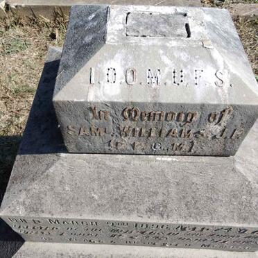 WILLIAMS Samuel -1896 _2