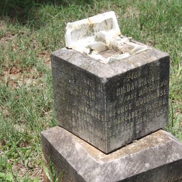 WOODHOUSE Hilda Maggie -1885 :: ROBERTSON John Bertram -1899