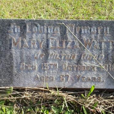 WATTS Mary Eliza -1918