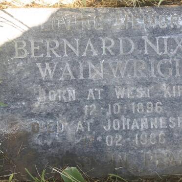 WAINWRIGHT FAMILY
