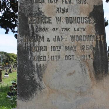 WOODHOUSE George W. 1854-1917