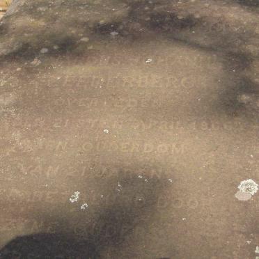 ZEEDERBERG Bernardus Johannes -1866