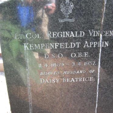 APPLIN Reginald Vincent Kempenfeldt 1869-1957
